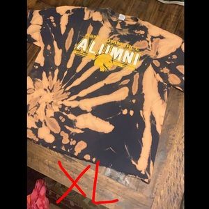 Texas A&M commerce custom acid washed T-shirt